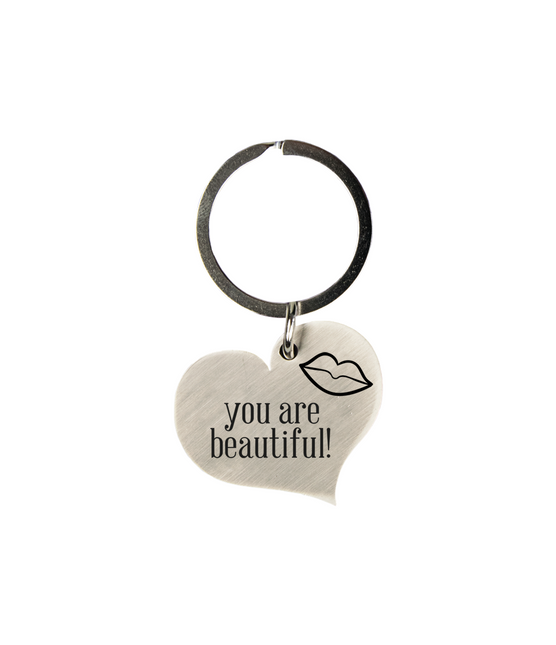 Porte-clés You Are Beautiful 10cm