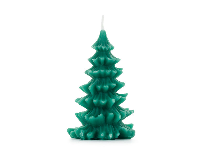 Bougie arbre de Noël 10cm