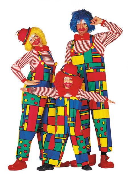 Costume clown Mondrian Enfant