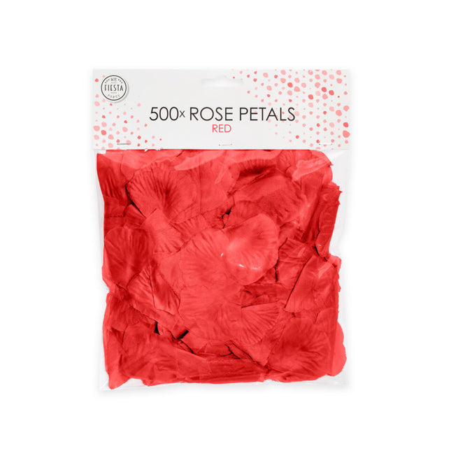 Pétales de rose rouge 53gr 500pcs