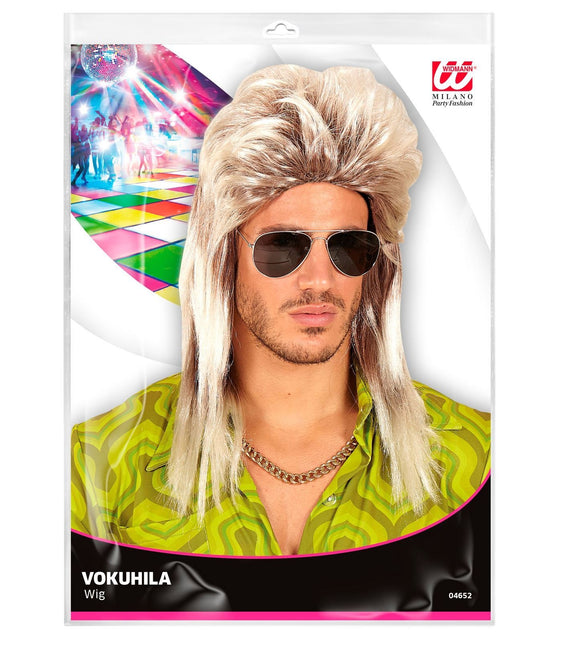 Perruque 80s Aso Longue Blonde