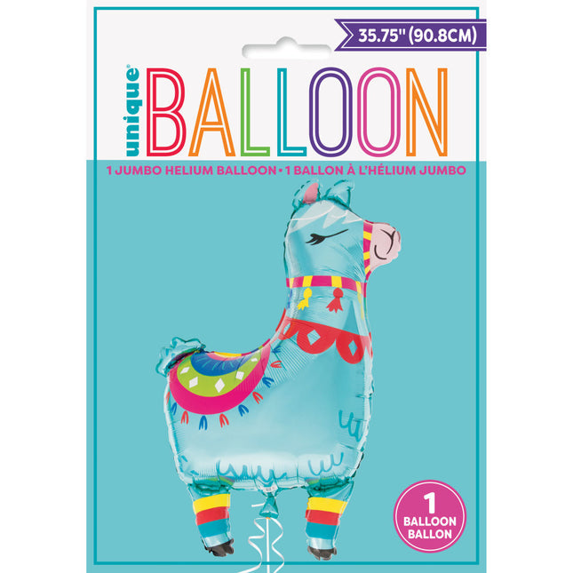 Ballon en hélium Llama XL 90cm