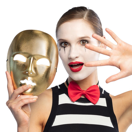 Mime du masque d'or