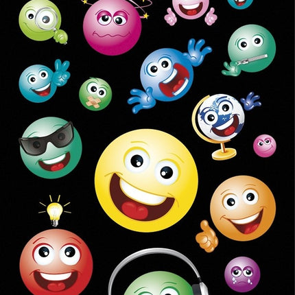 Emojis Stickers Coloured