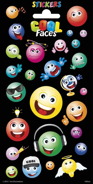 Emojis Stickers Coloured