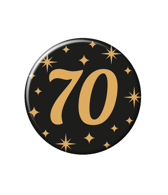 Bouton 70 ans