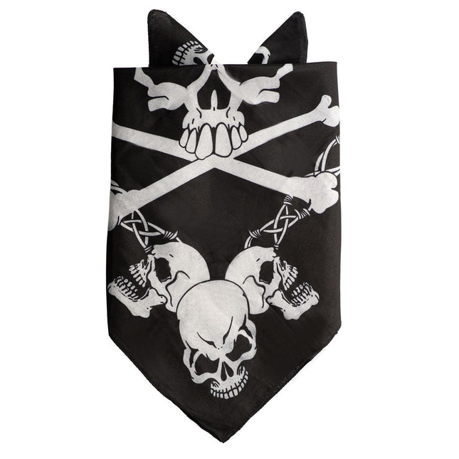 Bandana tête de mort 55cm