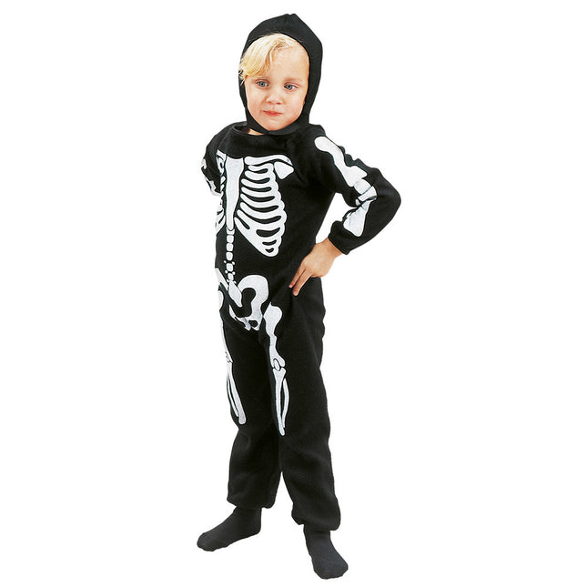 Costume d'Halloween Squelette Enfant 3/4 ans