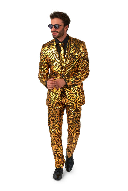 Costume étoile d'or Hommes OppoSuits