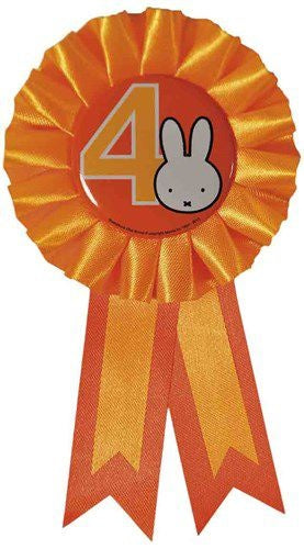 Rosette de 4 ans Miffy