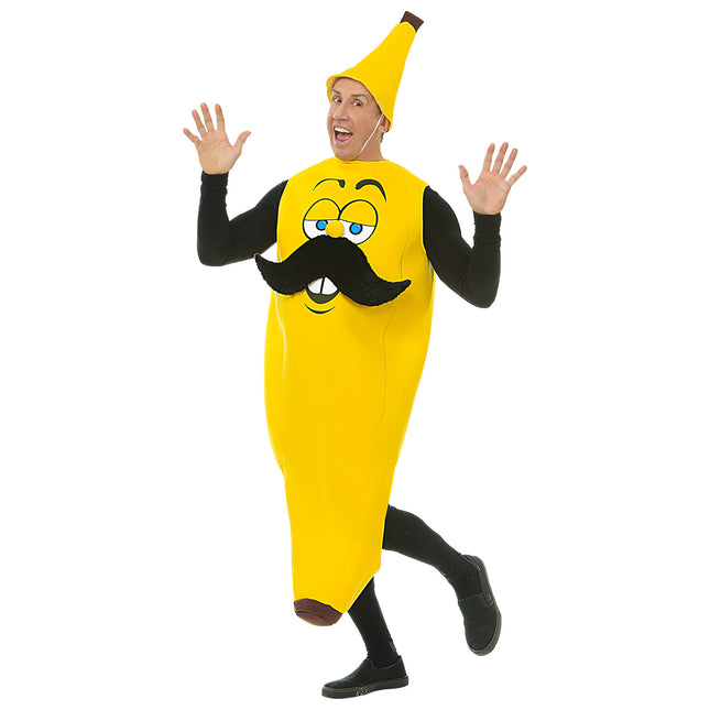 Costume de banane jaune