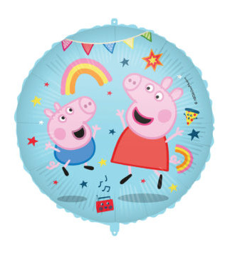 Ballon à l'hélium Peppa Pig vide 46cm