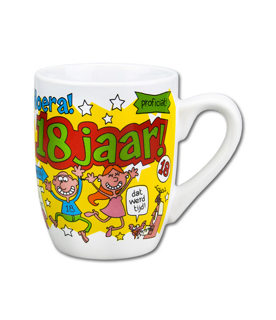 Mug 18 ans 12cm