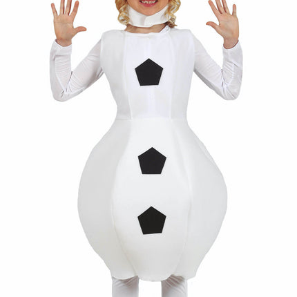 Costume de bonhomme de neige Deluxe Enfant