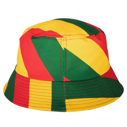 Chapeau de pêcheur Rouge/Jaune/Vert