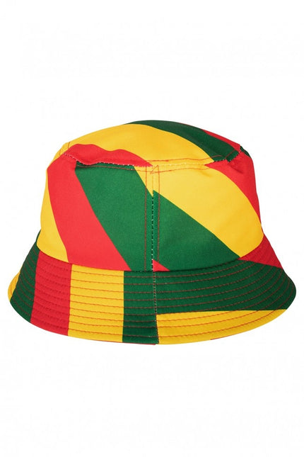 Chapeau de pêcheur Rouge/Jaune/Vert