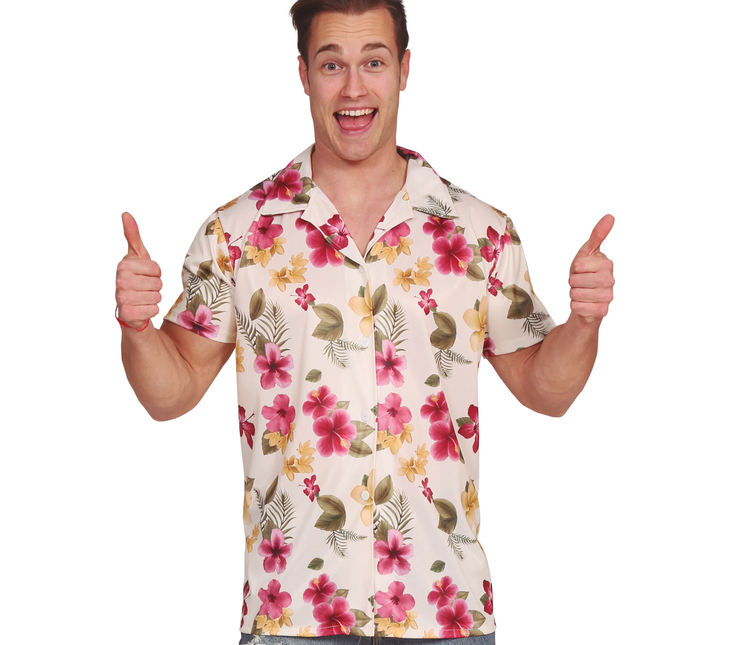 Chemise Hawaii Fleurs