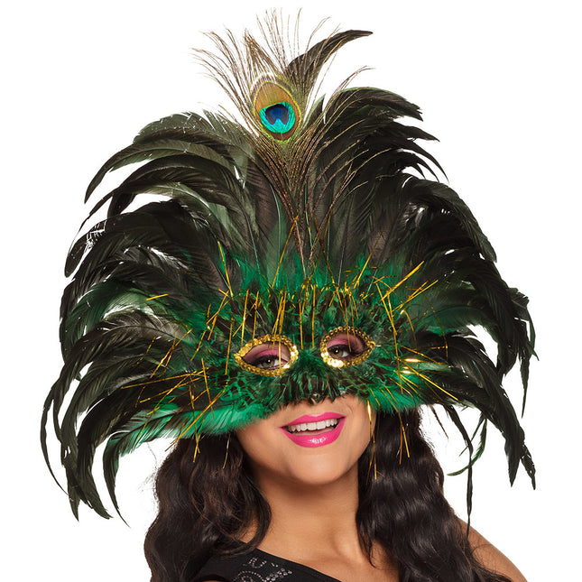 Masque pour les yeux Peacock Queen