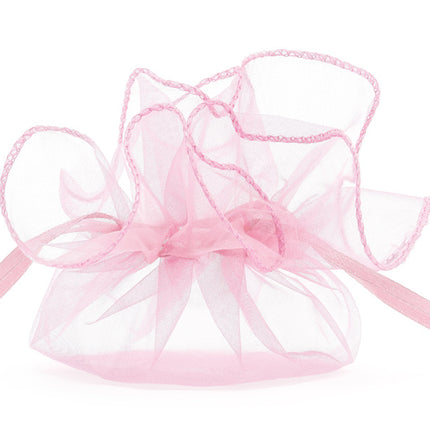 Sacs Organza Rose 25cm 10pcs