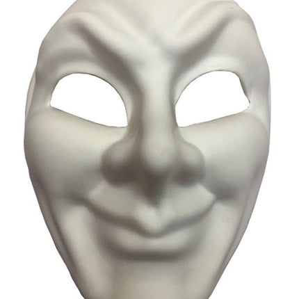 Sourire du masque blanc