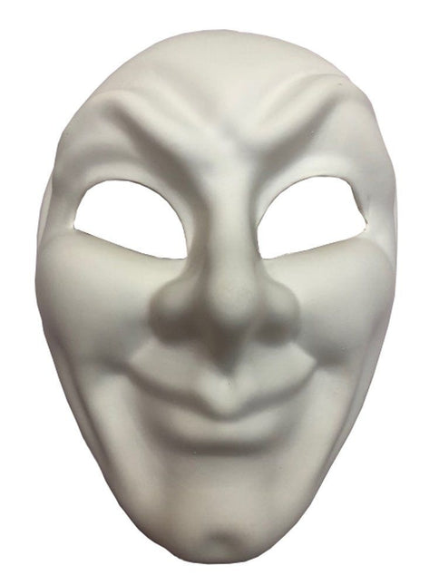 Sourire du masque blanc