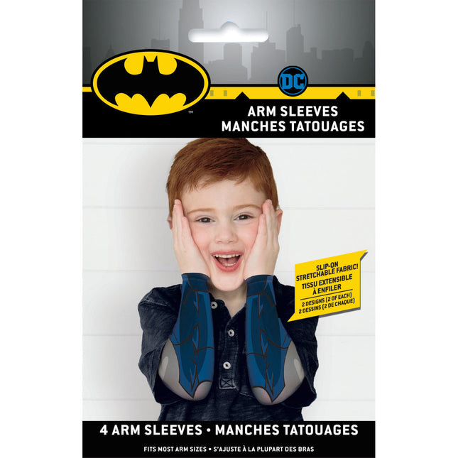 Manches de tatouage Batman 4pcs