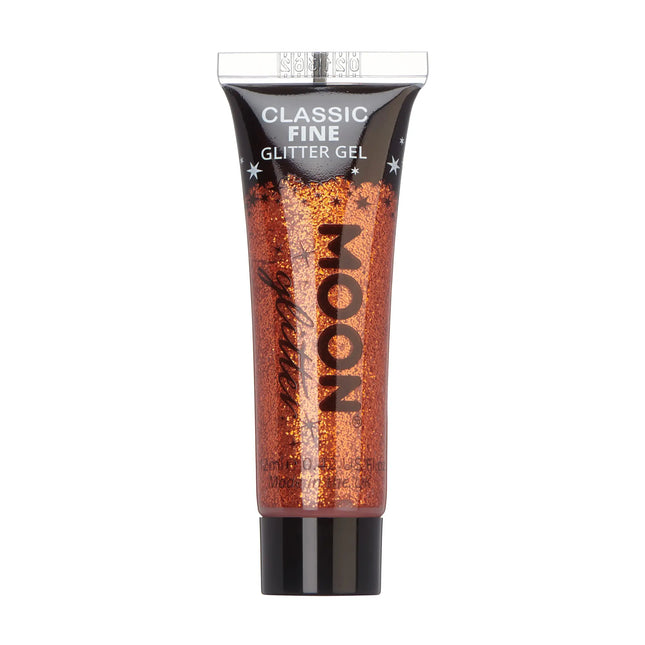 Moon Glitter Classic Fine Glitter Gel Copper Bronze 12ml