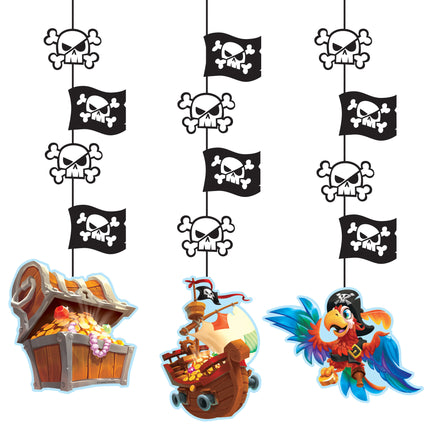 Pirate Décoration suspendue 1.02m 3pcs