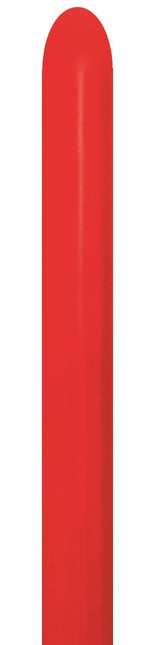 Ballons à modeler Nozzle Up Red 5cm 152cm 50pcs