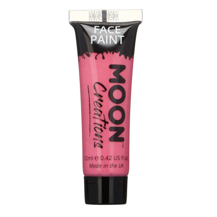 Moon Creations Peinture pour le visage Rose vif 12ml