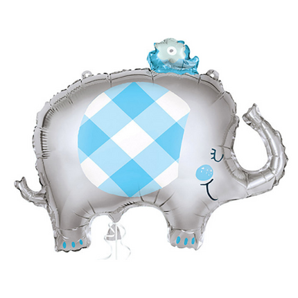 Ballon de baudruche Baby Elephant Bleu 74cm