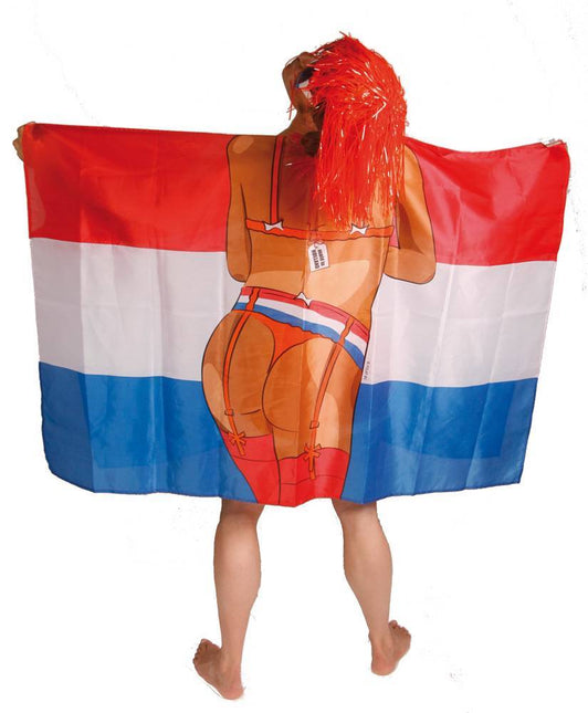 Poncho du drapeau hollandais 1.5m