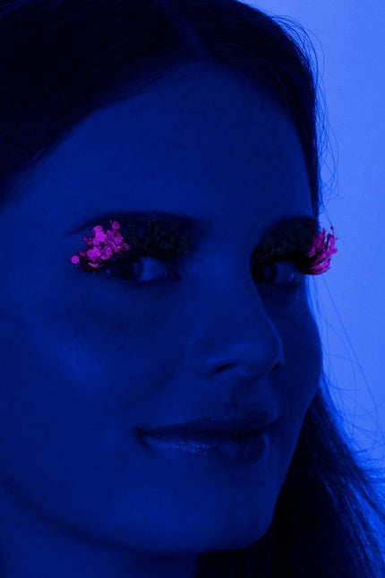 PXP Fake Lashes Glitter UV Hotpink Barranquilla