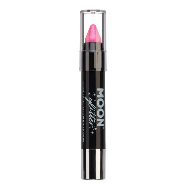 Moon Glitter Iridescent Body Crayons Pink 3.2g