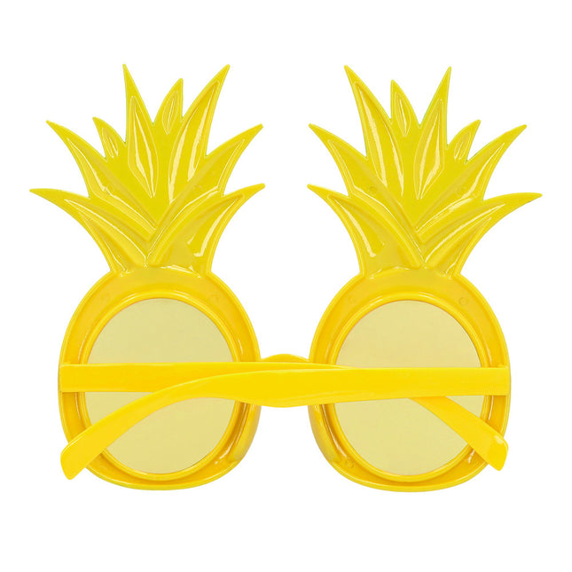 Verres jaunes Ananas