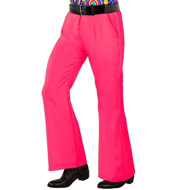 Pantalon Disco 70S Rose Dames