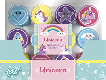 Jeu de timbres Licorne