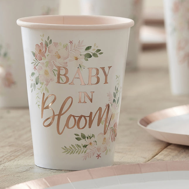 Tasses Baby In Bloom 266ml 8pcs