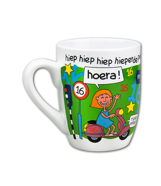 Mug 16 ans 12cm