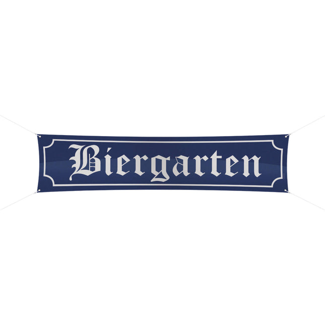 Drapeau de rue Oktoberfest Biergarten 1.8m