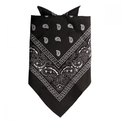 Bandana noir 55cm