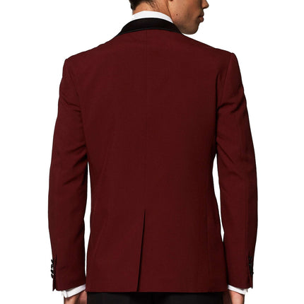 Bordeaux Red Tuxedo Men <tc>OppoSuits</tc>