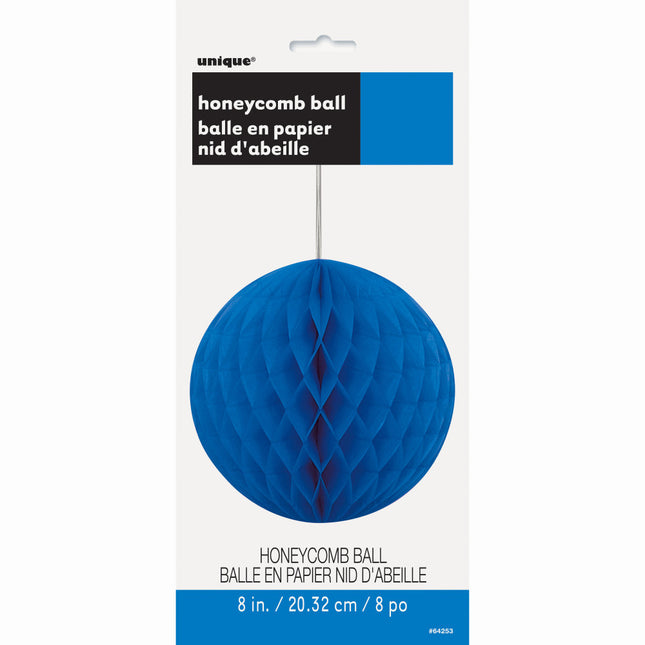 Bulbe nid d'abeille bleu 20cm