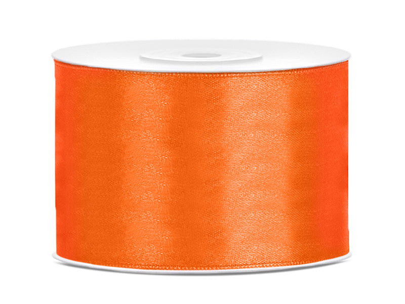 Ruban Satin Orange 50mm 25m