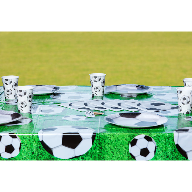 Gobelets de football en papier 210ml 10pcs