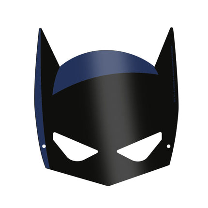 Masques noirs de Batman 8pcs