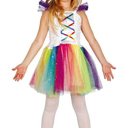 Robe de licorne Rainbow Girl