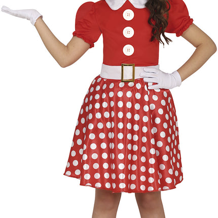 Costume de fille Minnie Mouse