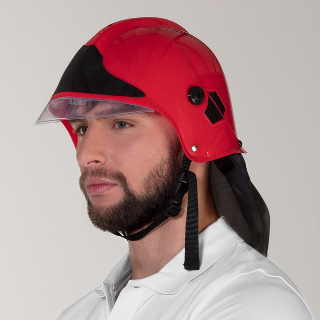 Casque de pompier Ajustable