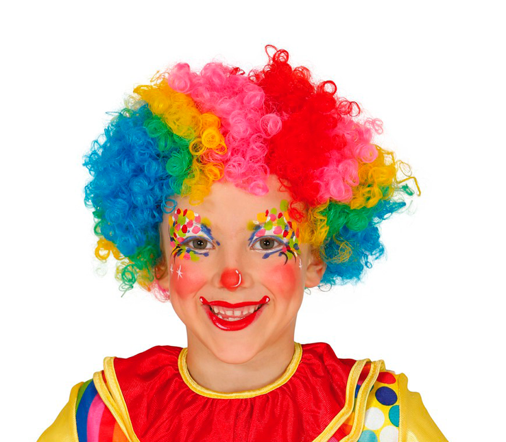 Perruque de clown enfant